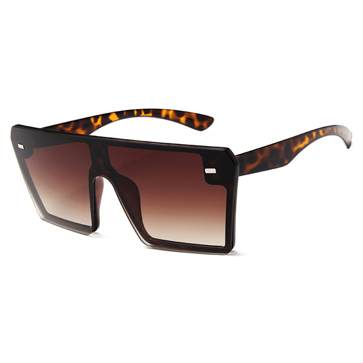 Female Big Box Colorful Mercury Sunglasses