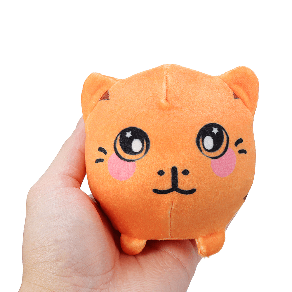 3.5" Squishamals Tiger Squishy Foamed Stuffed Squishimal Toy Slow Rising Plush Toy Pendant