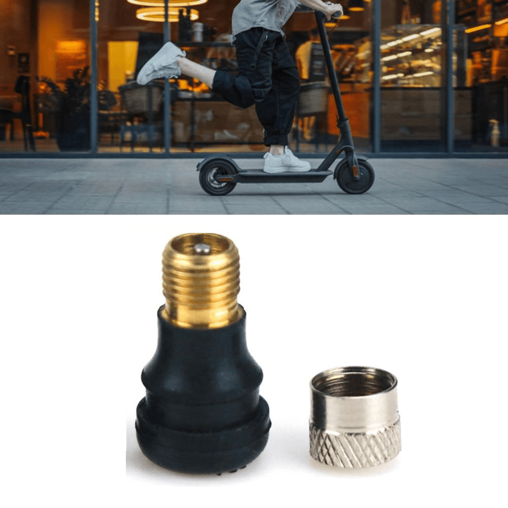 BIKIGHT Electric Scooter Air Valve Front and Rear Vacuum Wheel Gas Valve Electric Scooter Accessories for M365 Pro Electric Scooter