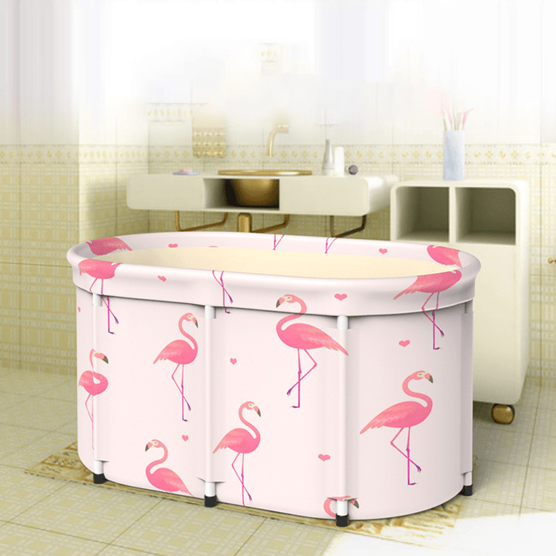 Folding Bathtub Portable Adult Spa Bath Bucket Household Bathroom Barrel