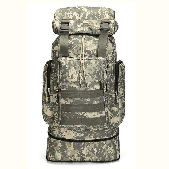 80L Multi-Color Large Capacity Waterproof Tactical Backpack Outdoor Travel Hiking Camping Bag