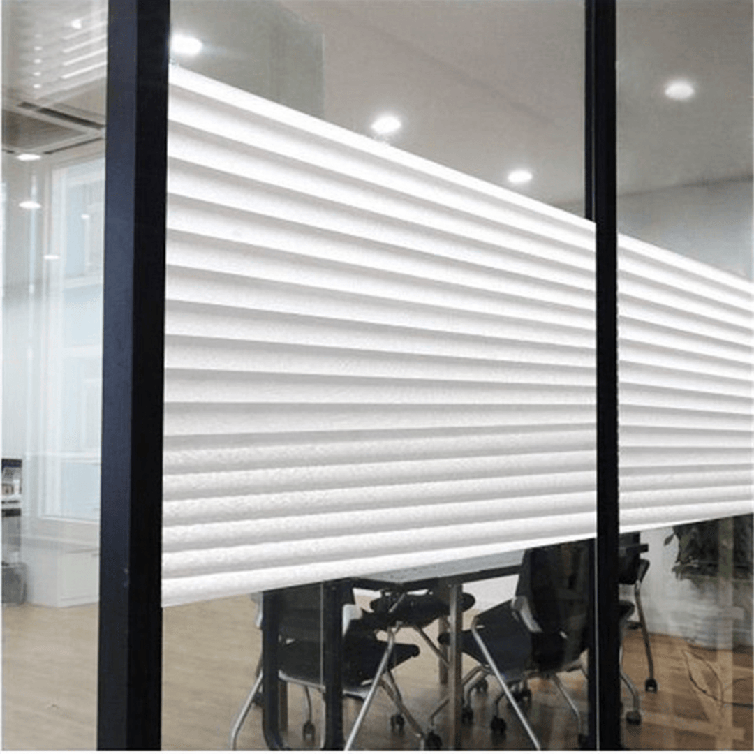 100/200Cm Frosted Window Film Glass Sticker Anti-Uv Privacy Office Home Decoration