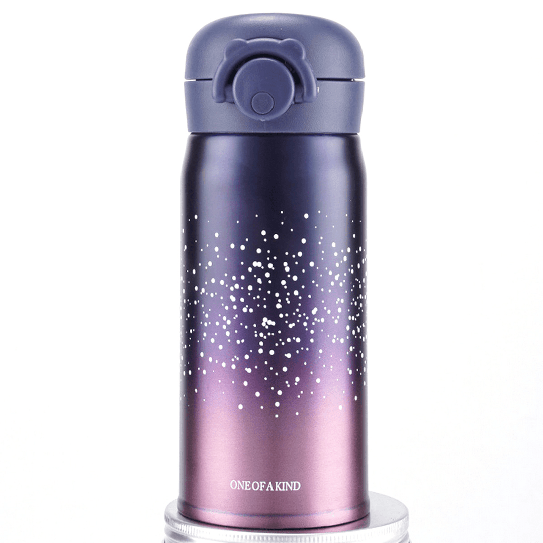 500ML Vacuum Cup Water Drinking Bottle Food Grade Stainless Steel Insulated Thermos Tea Coffee Mug