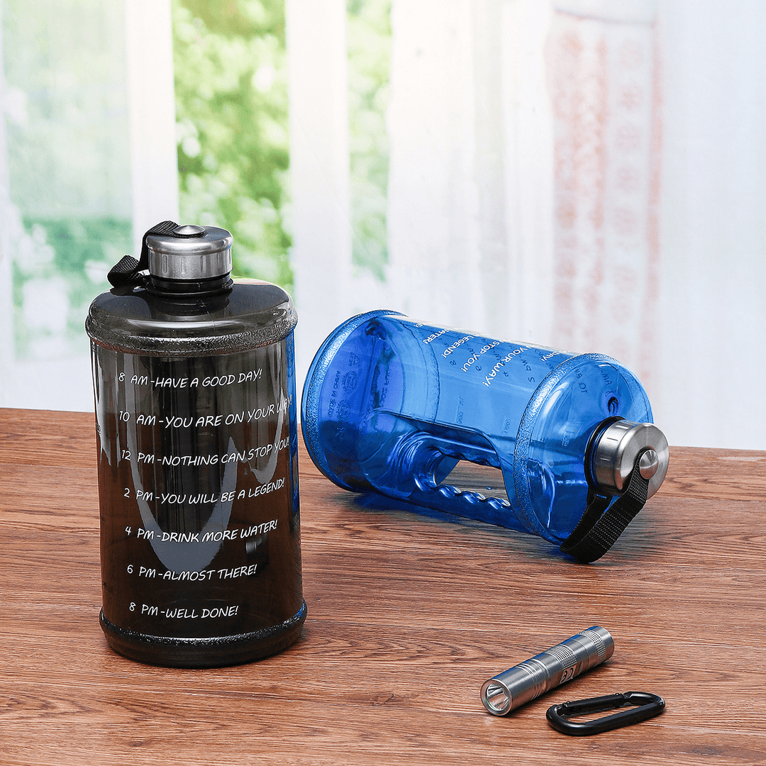 2.2L Outdoor Indoor Sports Water Bottle Fitness Gym Climbing Riding Running Kettle