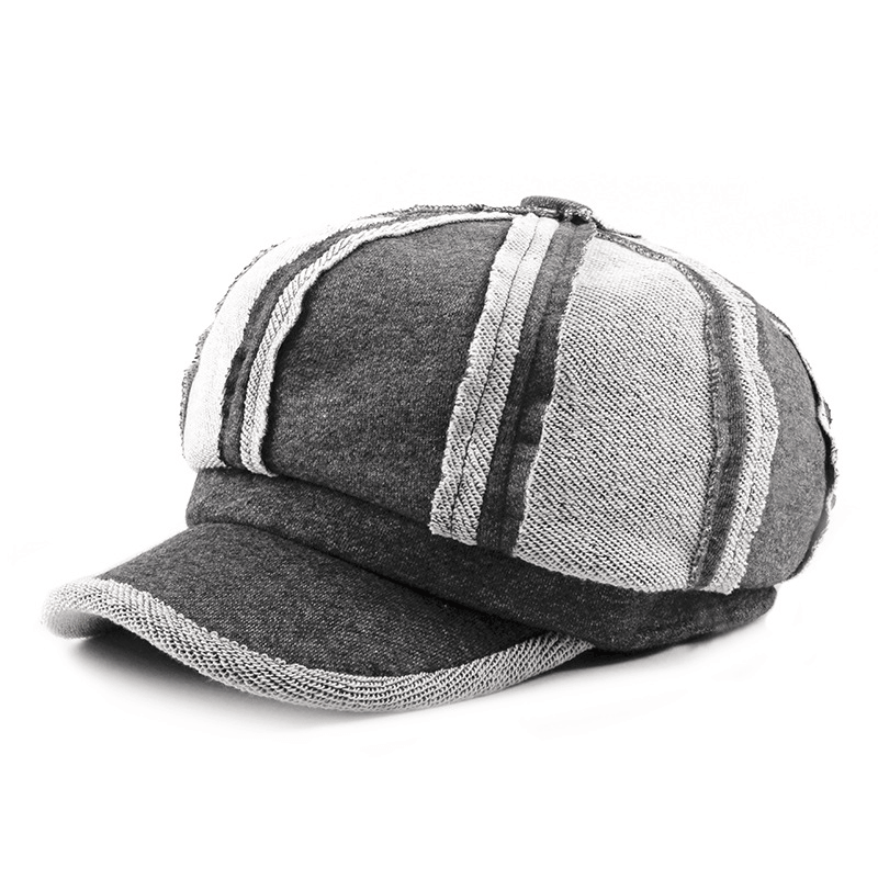 Men Women Adjustable Cotton Patchwork Baseball Dad Cap Outdoor Leisure Peaked Cap