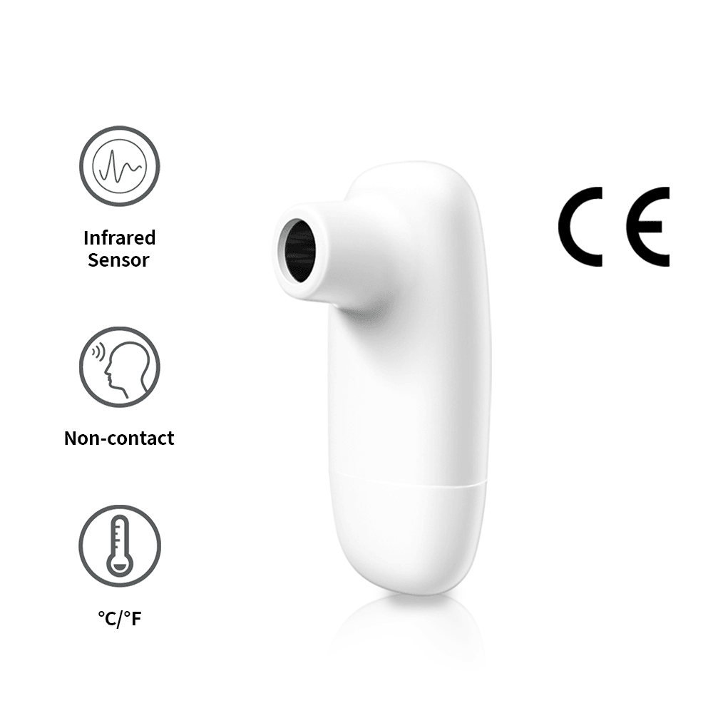 Thermodock Non-Contact Contactless Smart IR Infrared Sensor Forehead Body/Object Thermometer Replacement for OTG Function Android System with APP Control