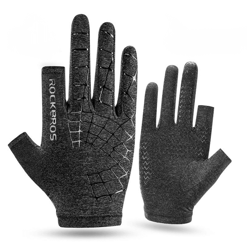 Ice Silk Gloves Sunscreen Men'S and Women'S Cycling Gloves