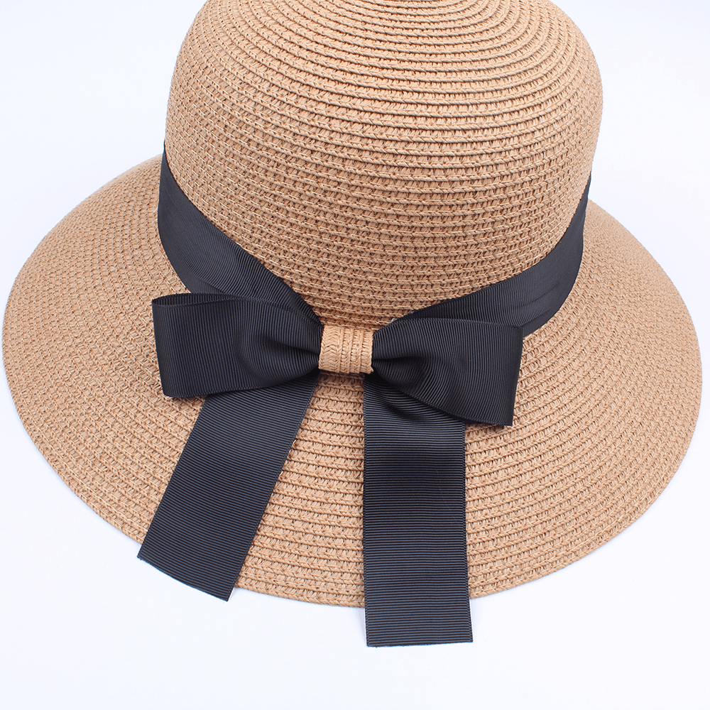 Women Summer Outdoor Travel Foldable Straw Hat