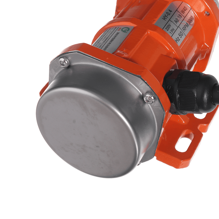 20/40/60W Concrete Vibrator Vibration Motor 220V 3000Rpm Single Phase Aluminum Alloy for Shaker Table Vibrating