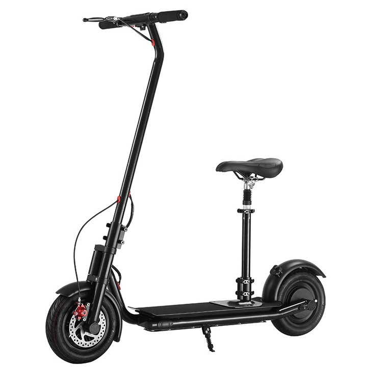 NEXTDRIVE N-7 300W 36V 7.8Ah Foldable Electric Scooter Vehicle with Saddle for Adults/Kids 26 Km/H Max Speed 22Km Mileage - MRSLM