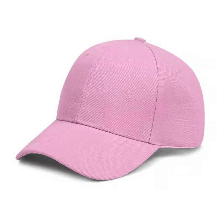 Pure Color Men'S and Women'S Leisure Sun Hat