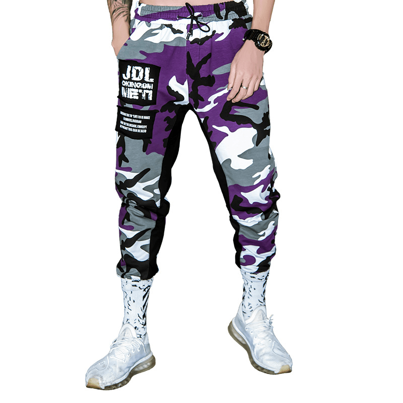 Loose Guard Pants Trendy Footwear Overalls Camouflage