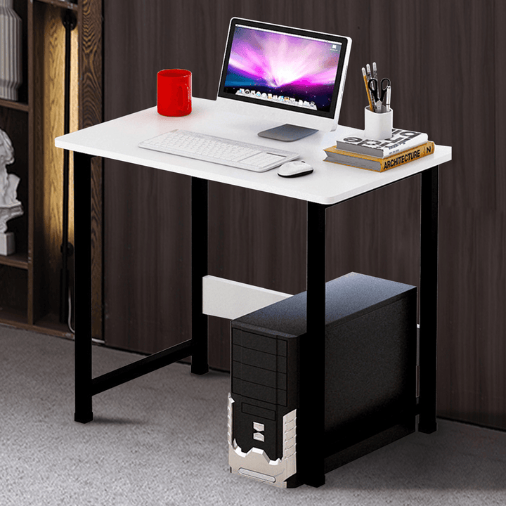 Wooden Computer Laptop Desk Modern Table Study Desk Office Furniture PC Workstation for Home Office Studying Living Room