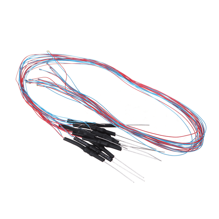 10PCS 30CM 0805/1206/0603/0402 Pre-Soldered Micro LED Light with Resistance for Sand Table Model 12V