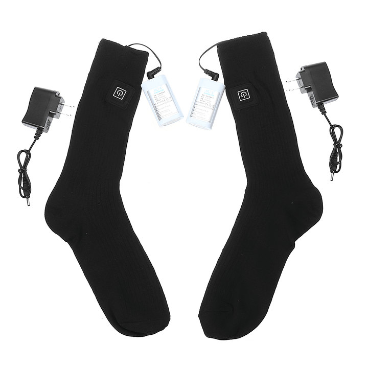 Electric Heated Socks 3 Gear Adjustable Temperature 110-220V - MRSLM