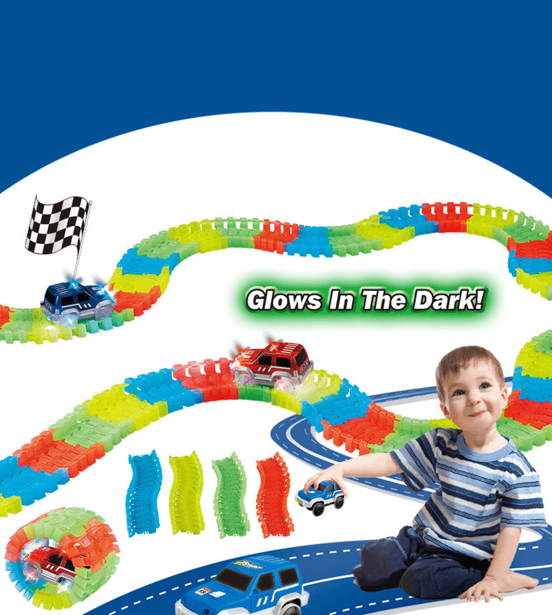 Children'S Electric Track DIY Assembling Toys