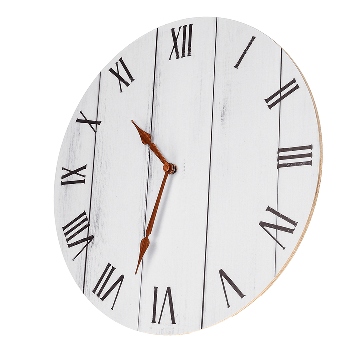 11 Inch DIY Wooden Wall Clock Diameter 28CM round Room Home Bar Office Decor