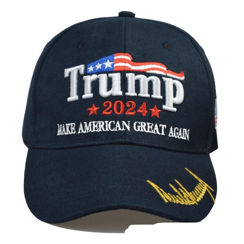 American Flag Camouflage Presidential Embroidered Hat