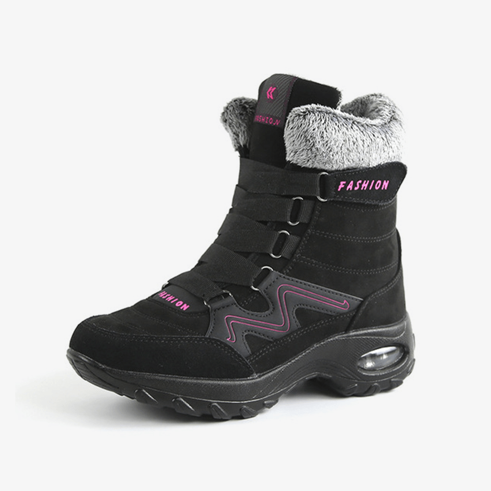 Women Air Cushion Soft Sole Warm Outdoor Snow Boots