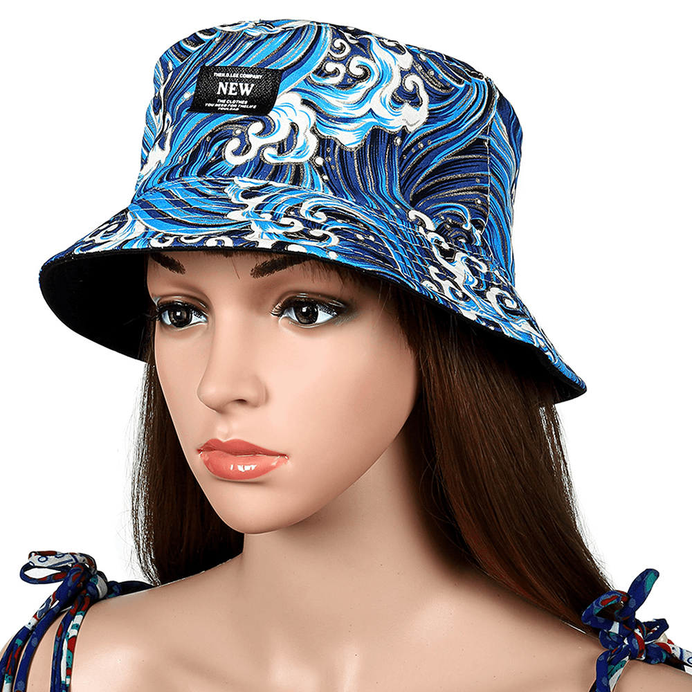 Men Women Street Double-Faced Bucket Hat