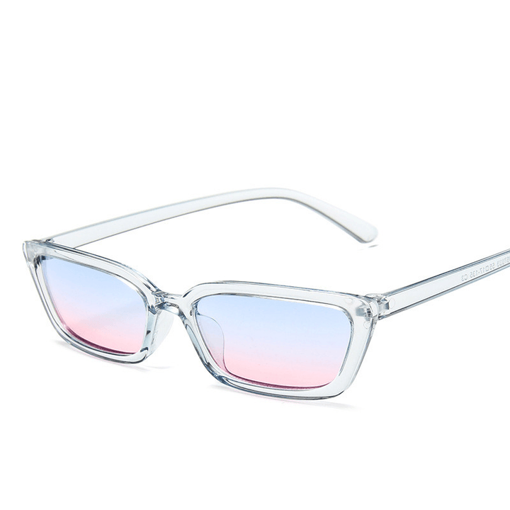 Narrow Frame Sunglasses Two-Tone Sunglasses