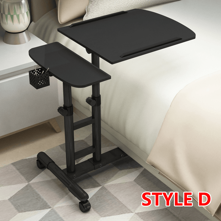 Folding Computer Desk Height Adjustable Portable Laptop Table Stand Lap Sofa Bed Tray - MRSLM