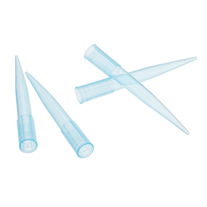 500Pcs/Set 1000Ul Blue Plastic Disposable Pipette Tips Liquid Pipette Nozzle Accessories Liquid Transfer Laboratory Experiment