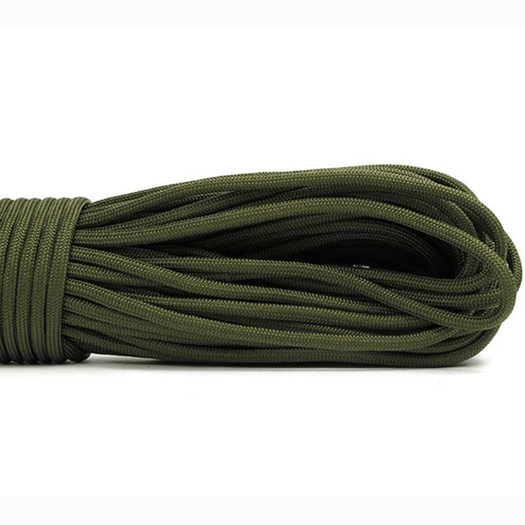 100FT/30M 550Lb Paracord Parachute Lanyard 7 Strand Core Emergency Army Green Rope