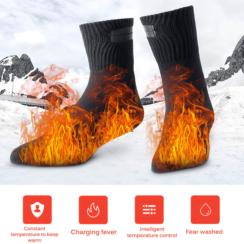 Heating to Keep Warm Rechargeable Heating Socks