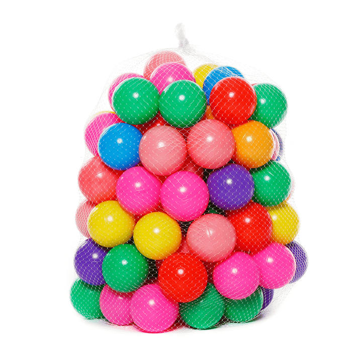 100Pcs/Lot Eco-Friendly Colorful Ball Pits Soft Plastic Ocean Ball Transparent Water Ocean Wave Ball Toys for Children Kid Baby