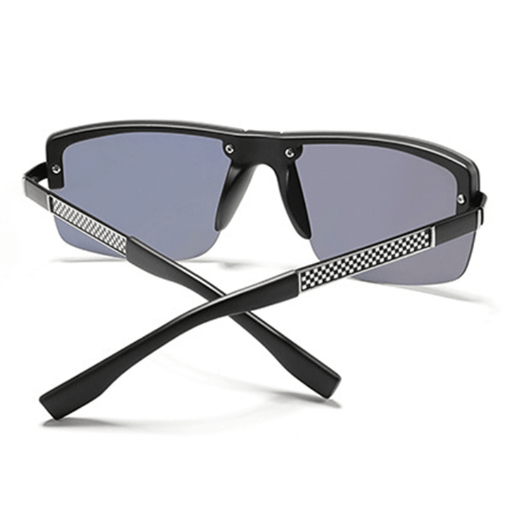 Outdoor Square Rimless Luxury UV400 Polarized Sunglasses