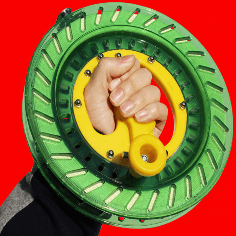 16CM 250G Large Bearing Silent Kite Spool Hand Held Spool Line ABS Plastic Abrasion Resistant Wire Loop Adult Child