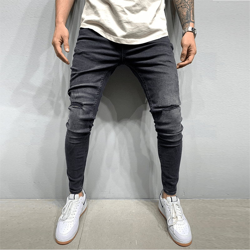 Men'S Fashion Stretch Stiletto Jeans