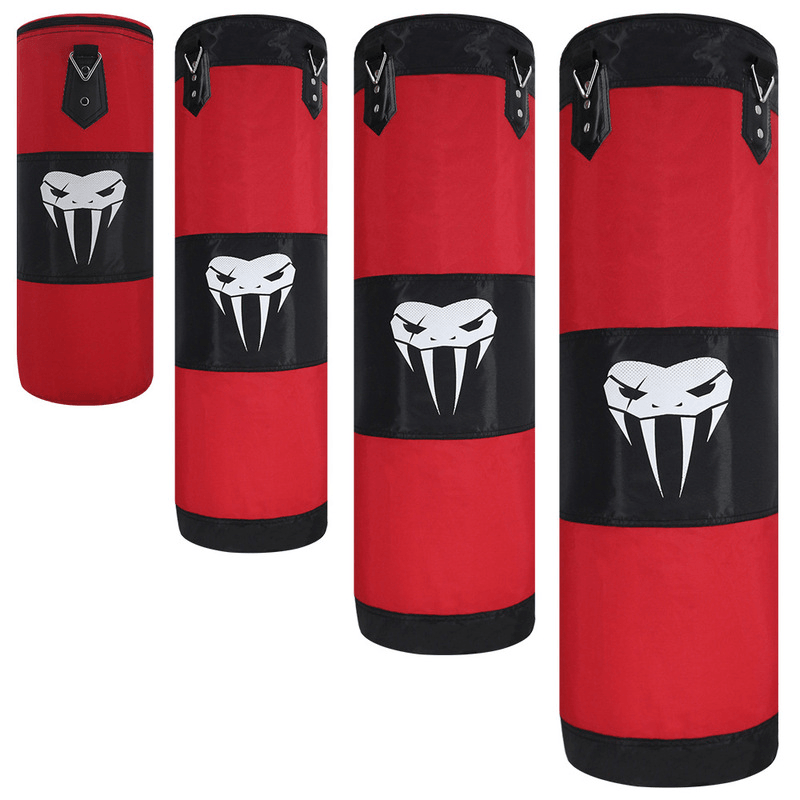 120CM Heavy Bag Boxing Set Heavy Duty Hanging Punching Bag Unfilled Punching Bags for Adults