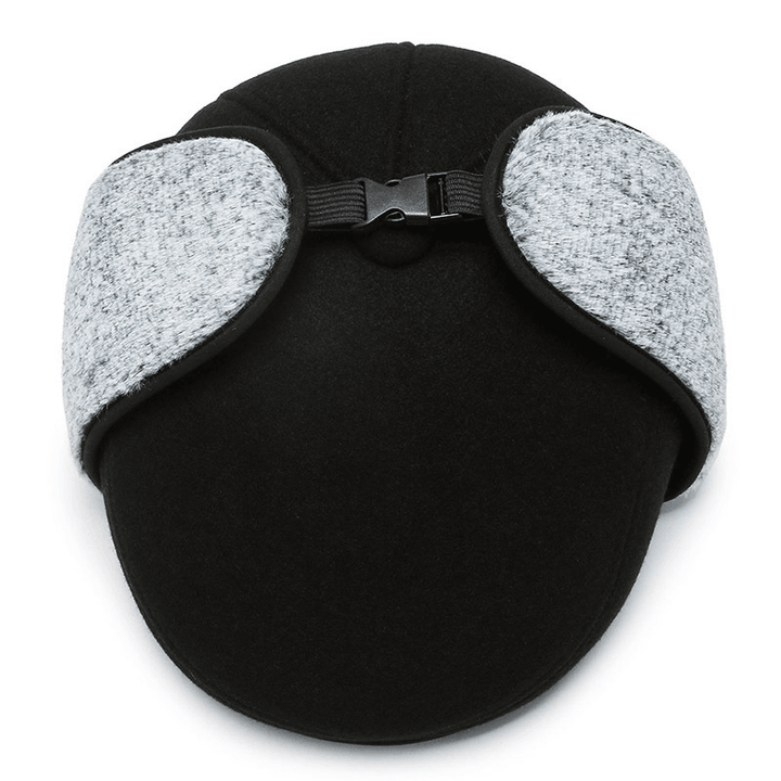 Thickened Earmuffs and Velvet Warm Cotton Cap