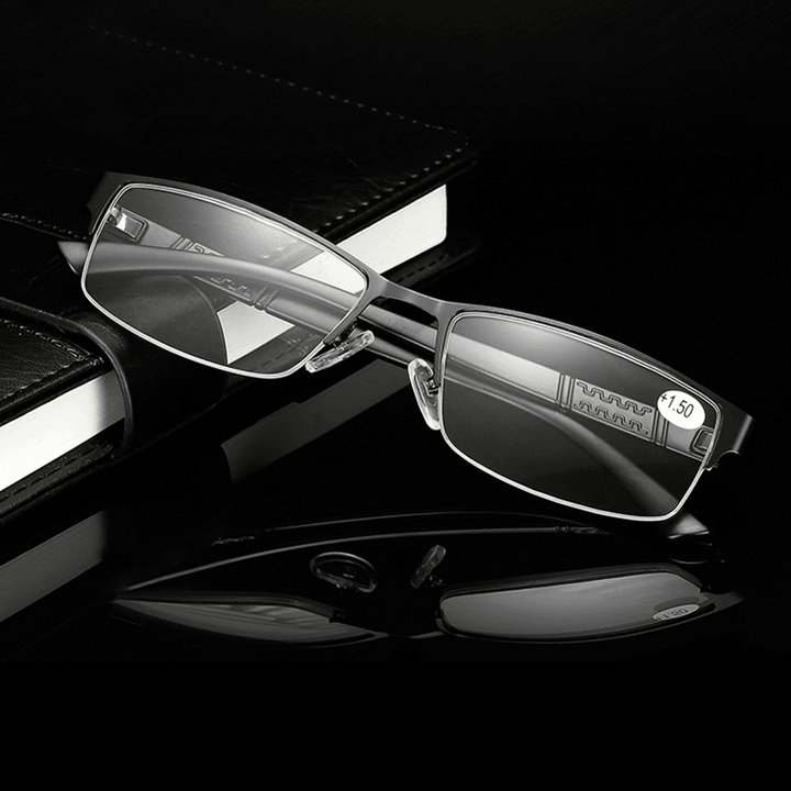 Men Women round Half-Frame Readers Reading Computer Glasses