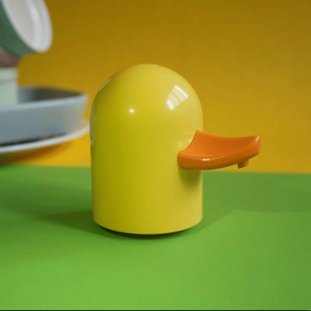 Automatic Foam Soap Dispenser Cute Duck Head Touchless USB Charging Intelligent Sensor Hand Washing Machine