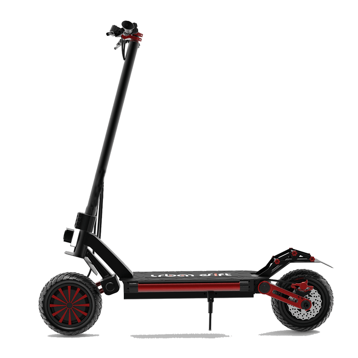 [US DIRECT] Urban GR-S011 52V 20AH 800W*2 Dual Motor 10In Folding Electric Scooter 60Km/H Max Speed 80Km Max Mileage E Bike