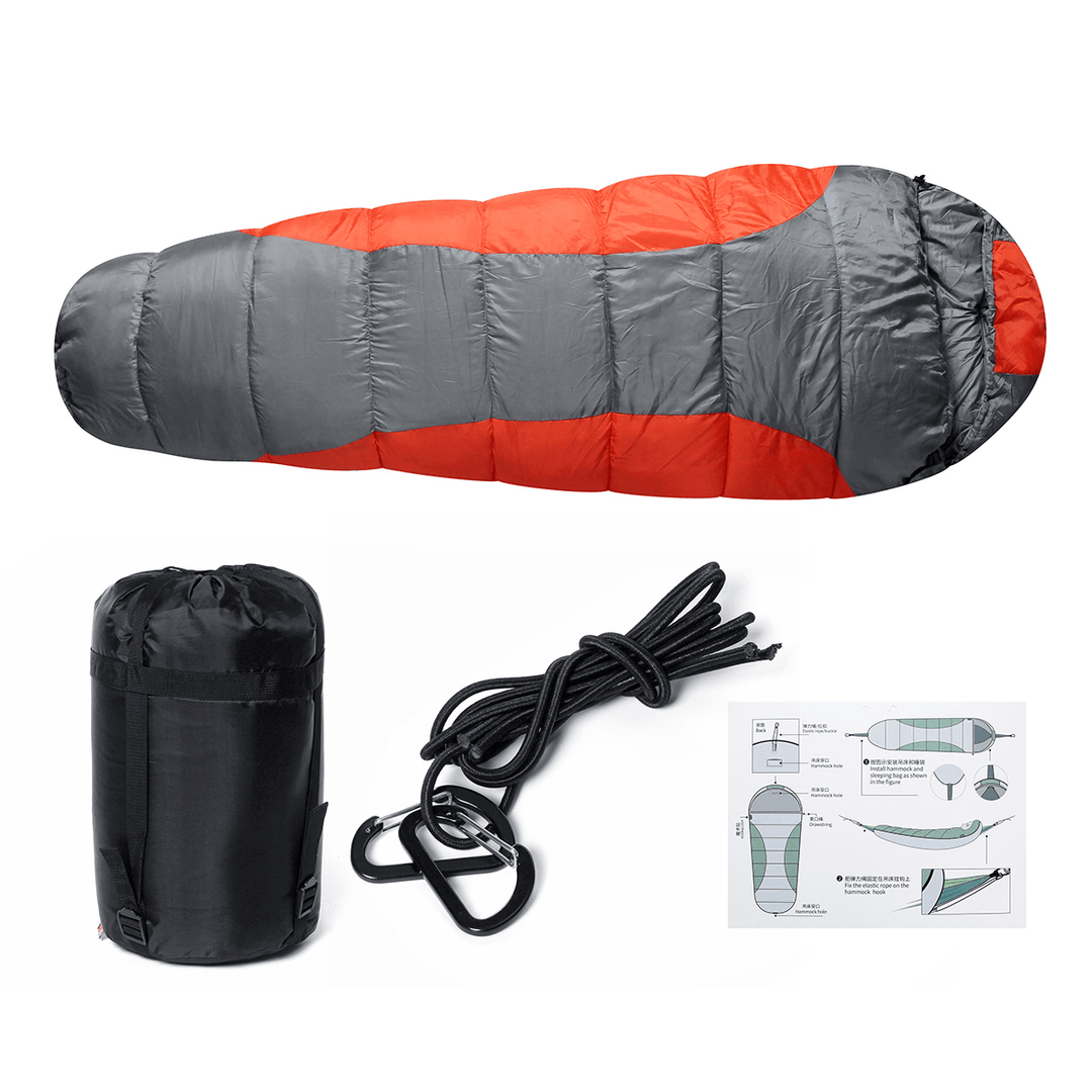 210T Waterproof Polyester 230X50Cm Sleeping Bag Outdoor Camping Travel Single Person Envelope Sleeping Mat - MRSLM