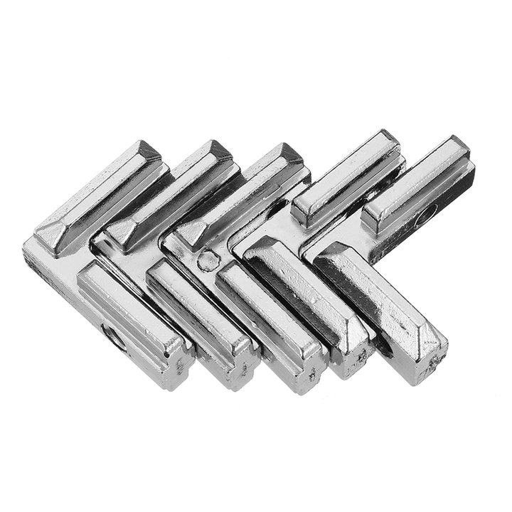 Suleve‚Ñ¢ LJ40 5Pcs T Slot L Shape inside Corner Connector Joint Bracket for 4040 Series Aluminum Profile