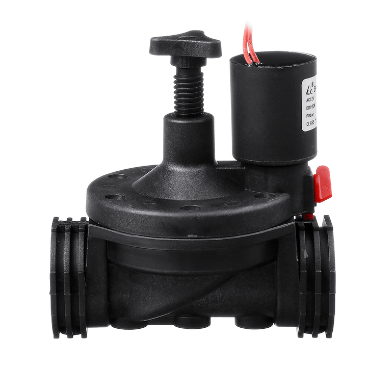 1 Inch Industrial Irrigation Water Valve 12/24V AC Solenoid Thread Valve Garden Controller