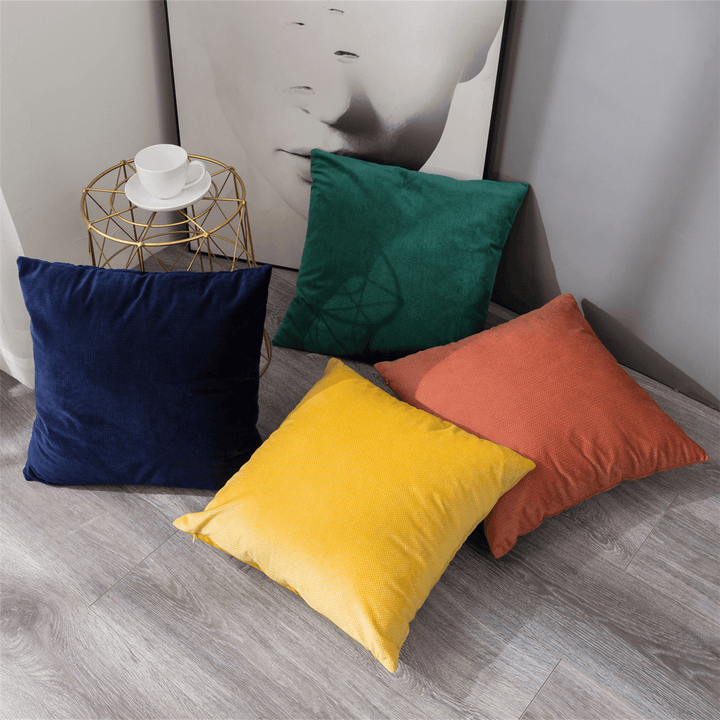 Square Throw Pillow Cover Cushion Seat Sofa Waist Case Home Room Decoration Pillow Case