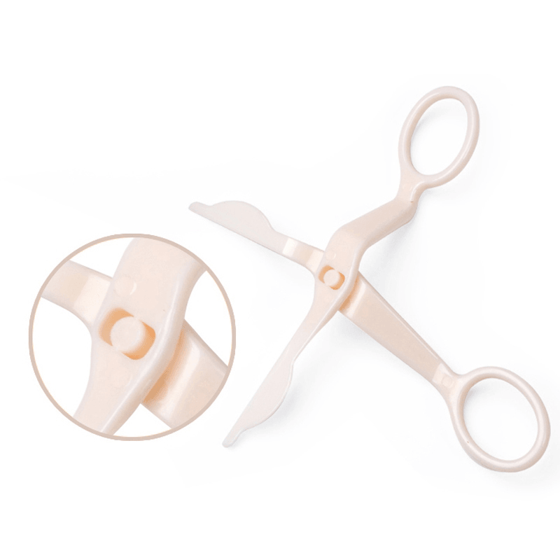 KC-PS02 Plastic Fondant Cake Decor Piping Scissor Shear Flower Detachable Blade Baking Tools