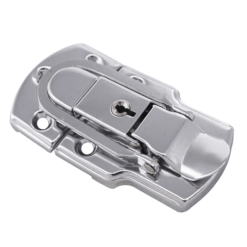 6401B 90×50Mm Chrome Plated Drawbolt Closure Latch Case Latch Key Locking