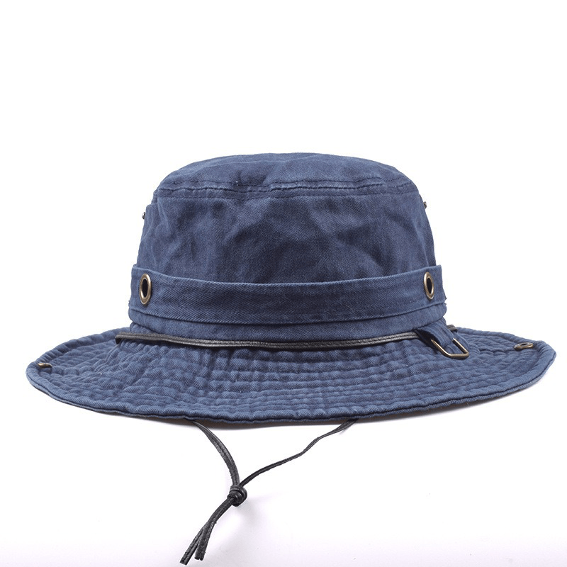 Unisex Foldable Cotton Washed Bucket Hat