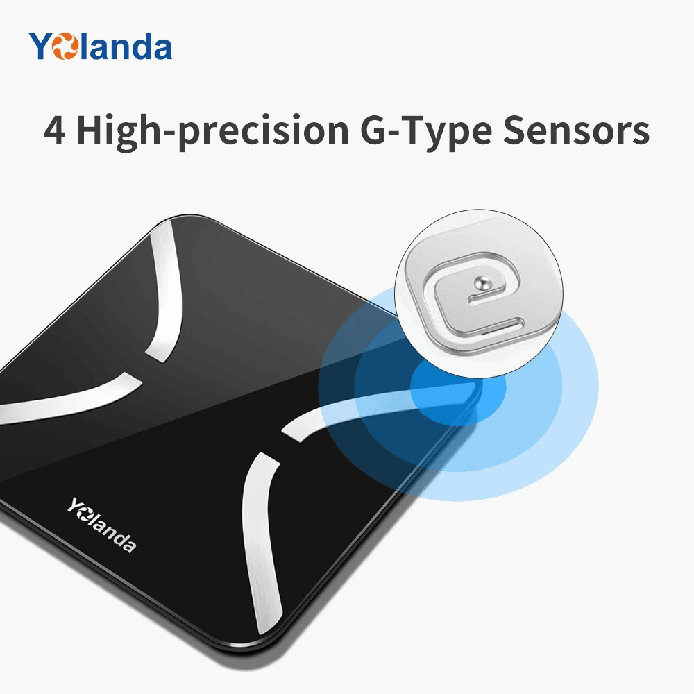 Yolanda CS20M Digital Weight Scale Bathroom Bluetooth Body Fat Scale Household Electronic Floor Scales