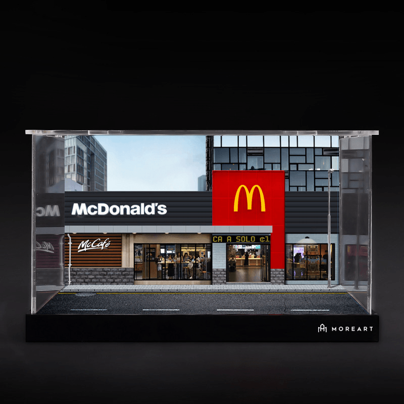 Mcdonald'S Scene Assembled Model with Lighting