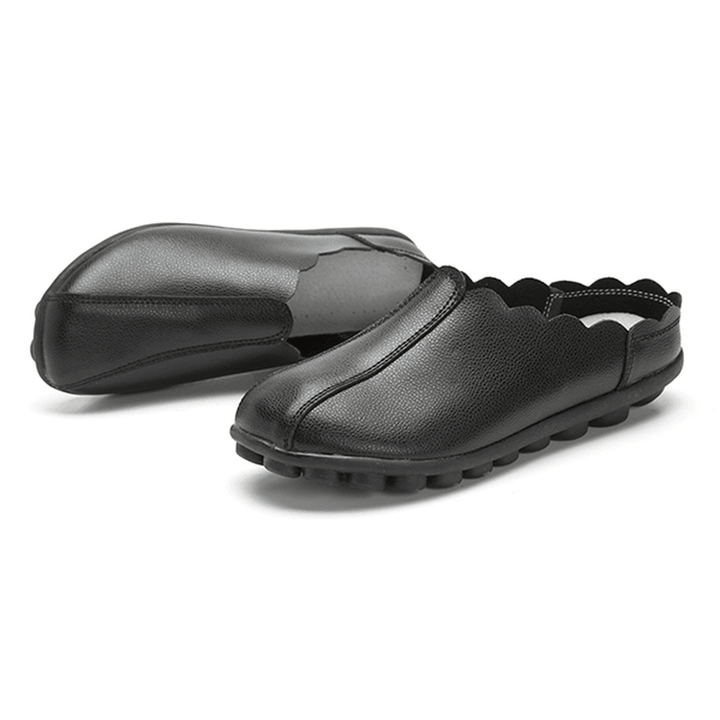 US Size 5-12 Women Comfortable Slip on Laciness Flat Loafers