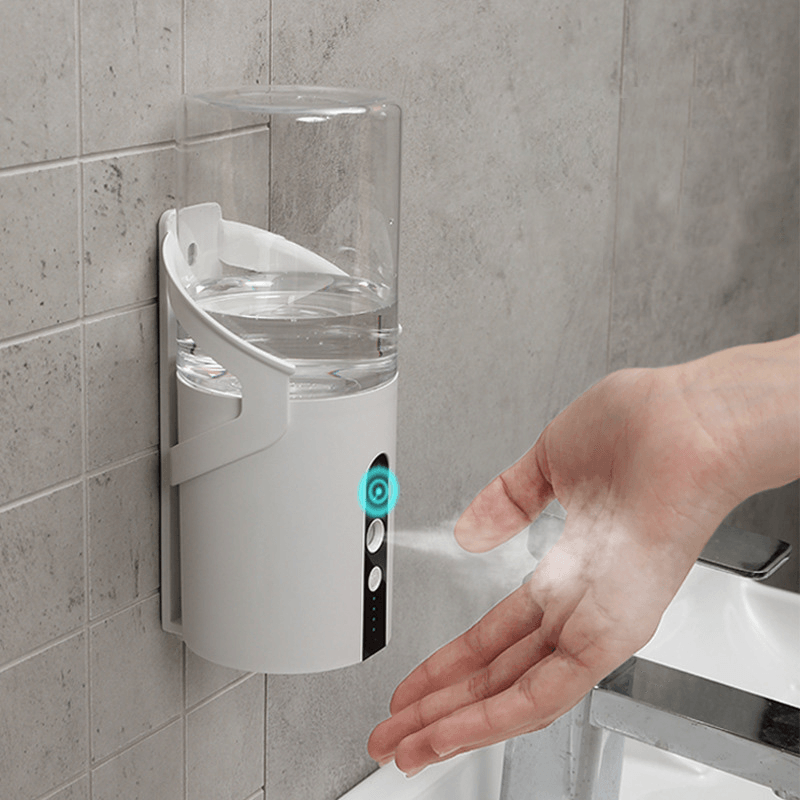 320Ml Wall Mounted Automatic Soap Dispenser Spray Liquid Soap Dispenser Infrared Sensor Touchless Hand Sanitizer Machine