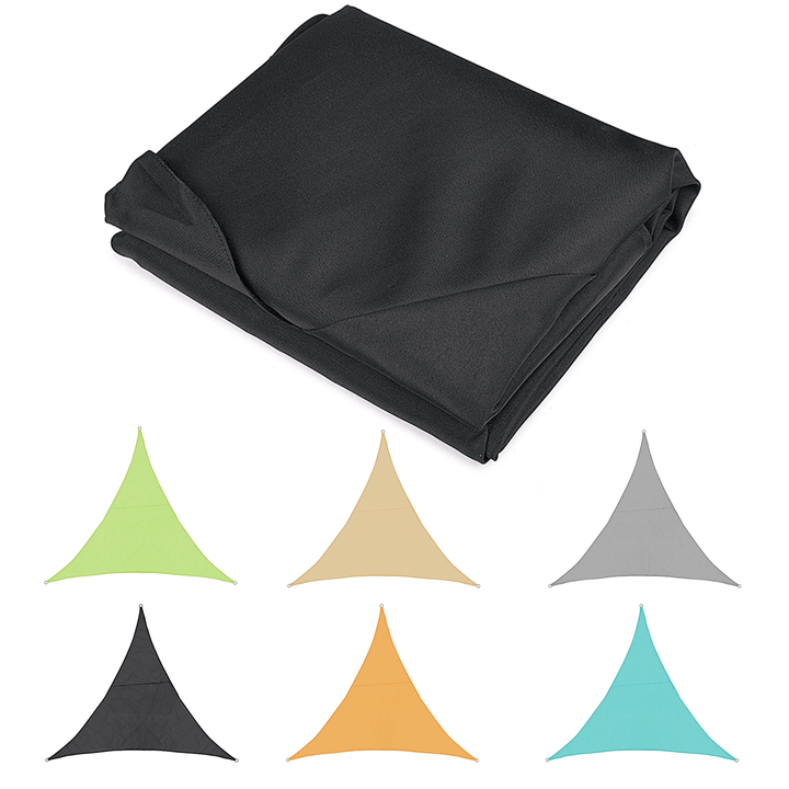 Sun Shade Sail Waterproof 420D Oxford Polyester Canopy Cover Awning Garden Yard Plant Protection